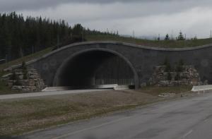Bridge & Tunnel Alberta Banff Highway wallpaper thumb