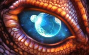 Dragon Eye HD wallpaper thumb