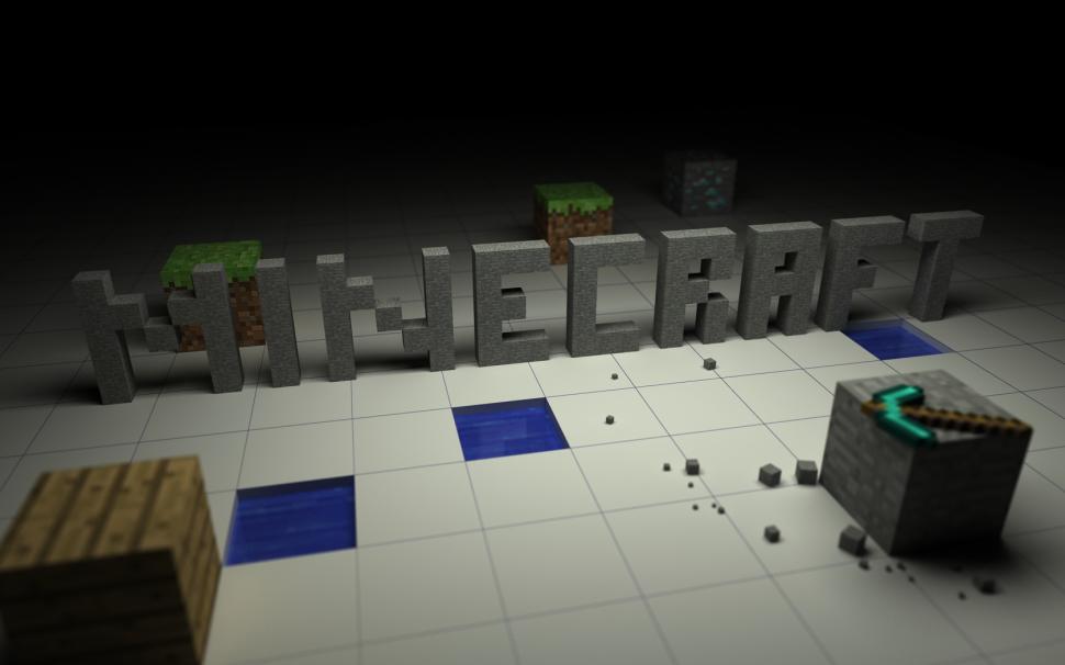 Minecraft Pickaxe Diamond HD wallpaper | games | Wallpaper Better