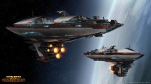 Star Wars The Old Republic Spaceships HD wallpaper thumb