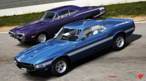 Forza Motorsport 4, Vintage Cars, Blue Car, Purple Car wallpaper thumb