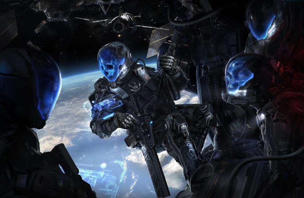 Science Fiction, Space, Army wallpaper,science fiction HD wallpaper,space HD wallpaper,army HD wallpaper,2254x1475 wallpaper