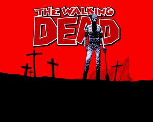 The Walking Dead Red Zombie HD wallpaper thumb