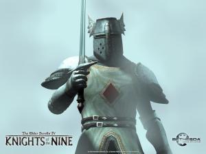 Knight Sword Medieval Elder Scrolls Knights of the Nine HD wallpaper thumb