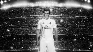 Gareth Bale Real Madrid 2014 Black White wallpaper thumb