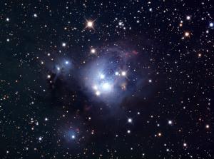 star cluster, ngc 7129, stars, space wallpaper thumb