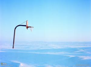 Basketball Hoop Basket Snow HD wallpaper thumb