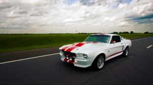 Motion Blur Ford Mustang Shelby GT500 HD wallpaper thumb