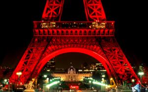 Eiffel Tower at Night HD wallpaper thumb