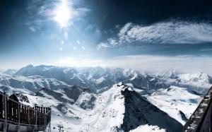 Central French Alps HD wallpaper thumb