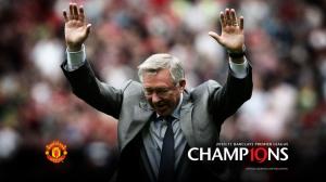 Manchester United Coach Hd wallpaper thumb