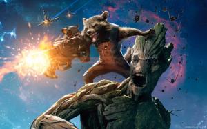 Rocket and Groot in Guardians of the Galaxy wallpaper thumb