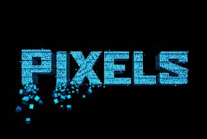 Pixels, lettering wallpaper thumb