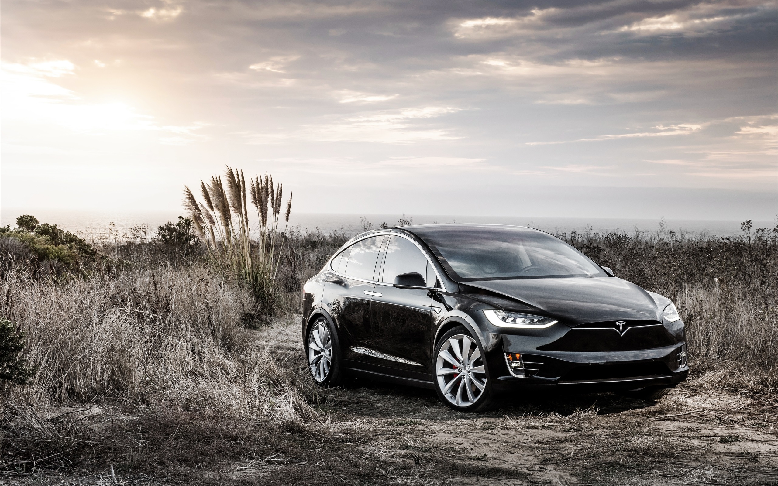 Tesla Model X Black Electric Car Wallpaper Cars Wallpaper Better