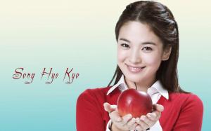 Song Hye Kyo Showing Apple wallpaper thumb