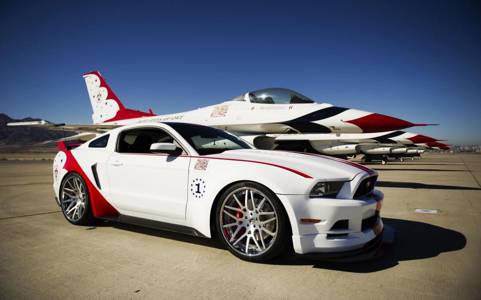 2014 Ford Mustang GT US Air Force Thunderbirds Edition wallpaper,edition HD wallpaper,ford HD wallpaper,mustang HD wallpaper,2014 HD wallpaper,force HD wallpaper,thunderbirds HD wallpaper,cars HD wallpaper,2560x1600 wallpaper