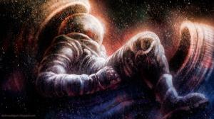 Digital Art, Astronaut, Space, Stars, Universe wallpaper thumb