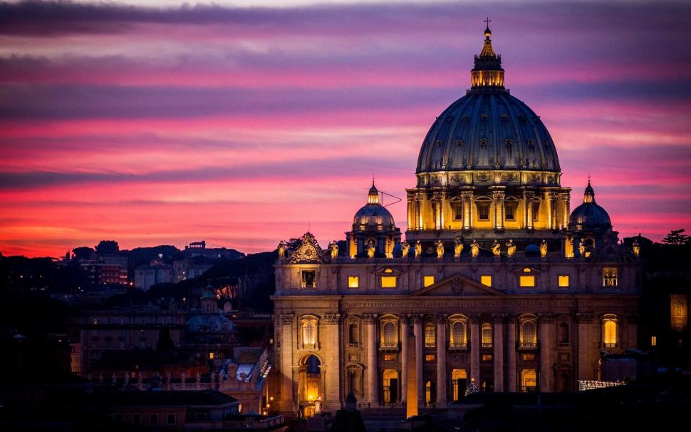 Rome, Italy, Cathedral, architecture, city, night, sky wallpaper,Rome HD wallpaper,Italy HD wallpaper,Cathedral HD wallpaper,Architecture HD wallpaper,City HD wallpaper,Night HD wallpaper,Sky HD wallpaper,1920x1200 wallpaper