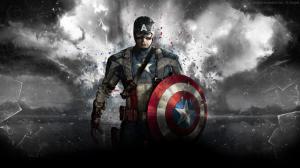 Captain America Shield Marvel Chris Evans HD wallpaper thumb