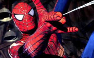 Movies, Super Power, Spider Man, Hero, Red Clothes, Spider Web wallpaper thumb
