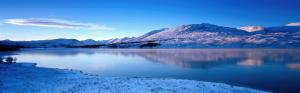 Glen Coe, river, winter, snow, mountains, Scotland, UK wallpaper thumb