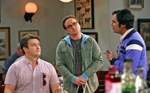 The Big Bang Theory Leonard, Raj and Nathan wallpaper thumb