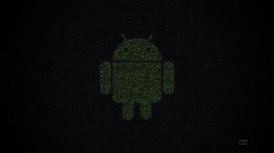 Green Black Android Logo wallpaper thumb