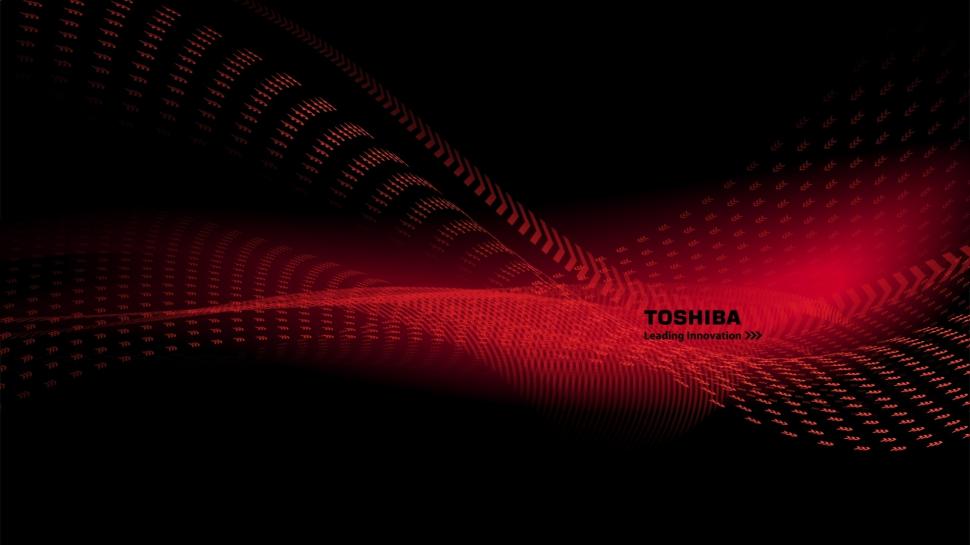 Toshiba red wave wallpaper,1920x1080 wallpaper