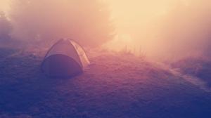 Tent Warm Camp HD wallpaper thumb
