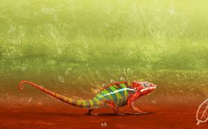 Great Chameleon wallpaper thumb