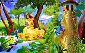 Colorful Fairytale wallpaper thumb