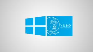 Funny Blue Windows 8 Meme wallpaper thumb