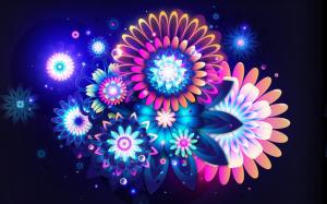 Psychedelic Abstract Colorful HD wallpaper thumb