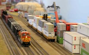 Train, Freight Trains, Toys, Tilt Shift, Bokeh wallpaper thumb