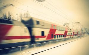 Russian Train HD wallpaper thumb