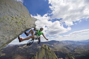Extreme sport, rock climbing wallpaper thumb