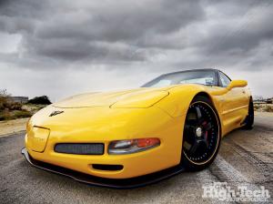 supercharged vette Yellow Z06 HD wallpaper thumb