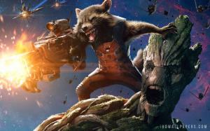 Guardians of the Galaxy Rocket and Groot wallpaper thumb
