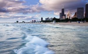Chicago, IL, shore wallpaper thumb
