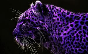 Purple Leopard wallpaper thumb
