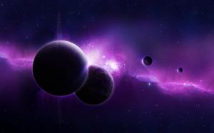 Purple Universe wallpaper thumb