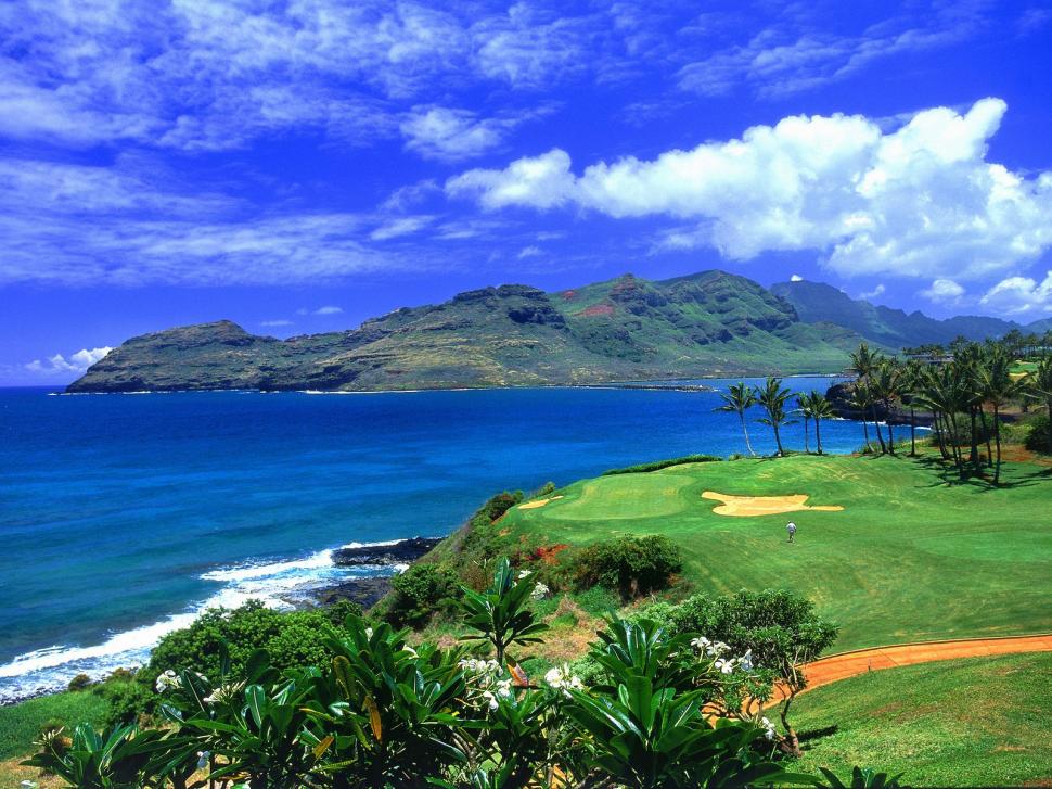 Golf Hawaii wallpaper,hawaii wallpaper,golf wallpaper,1600x1200 wallpaper