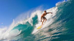 Surfing Wave HD wallpaper thumb