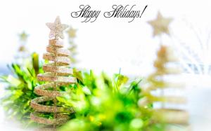 Happy Holidays Christmas Tree wallpaper thumb
