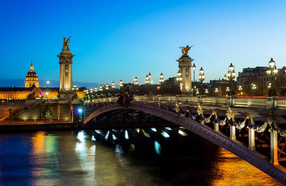 Paris, France, Pont Alexandre III wallpaper | architecture | Wallpaper ...