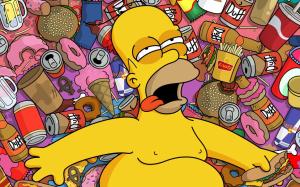 Funny Homer Simpson wallpaper thumb