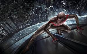 Superhero, Spider-Man, The Amazing Spider-Man, Skyscraper wallpaper thumb