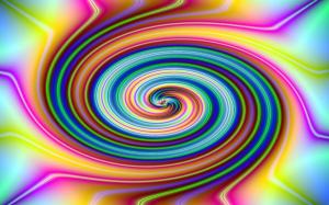 Colorful abstract vortex wallpaper thumb