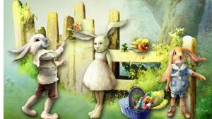 Bunny Rabbit Fairy Tale wallpaper thumb