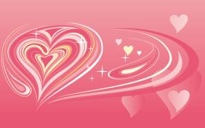 Pink Heart Valentine  High Resolution wallpaper thumb